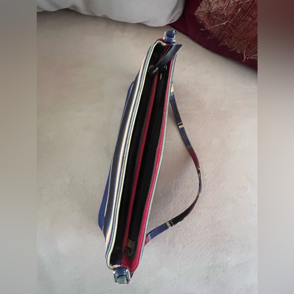 Small Multicolor Rectangular Cloth Handbag - Picture 2 of 3